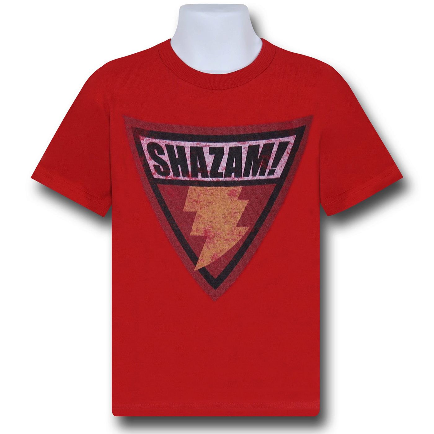 Shazam Kids Brave & Bold T-Shirt, Red