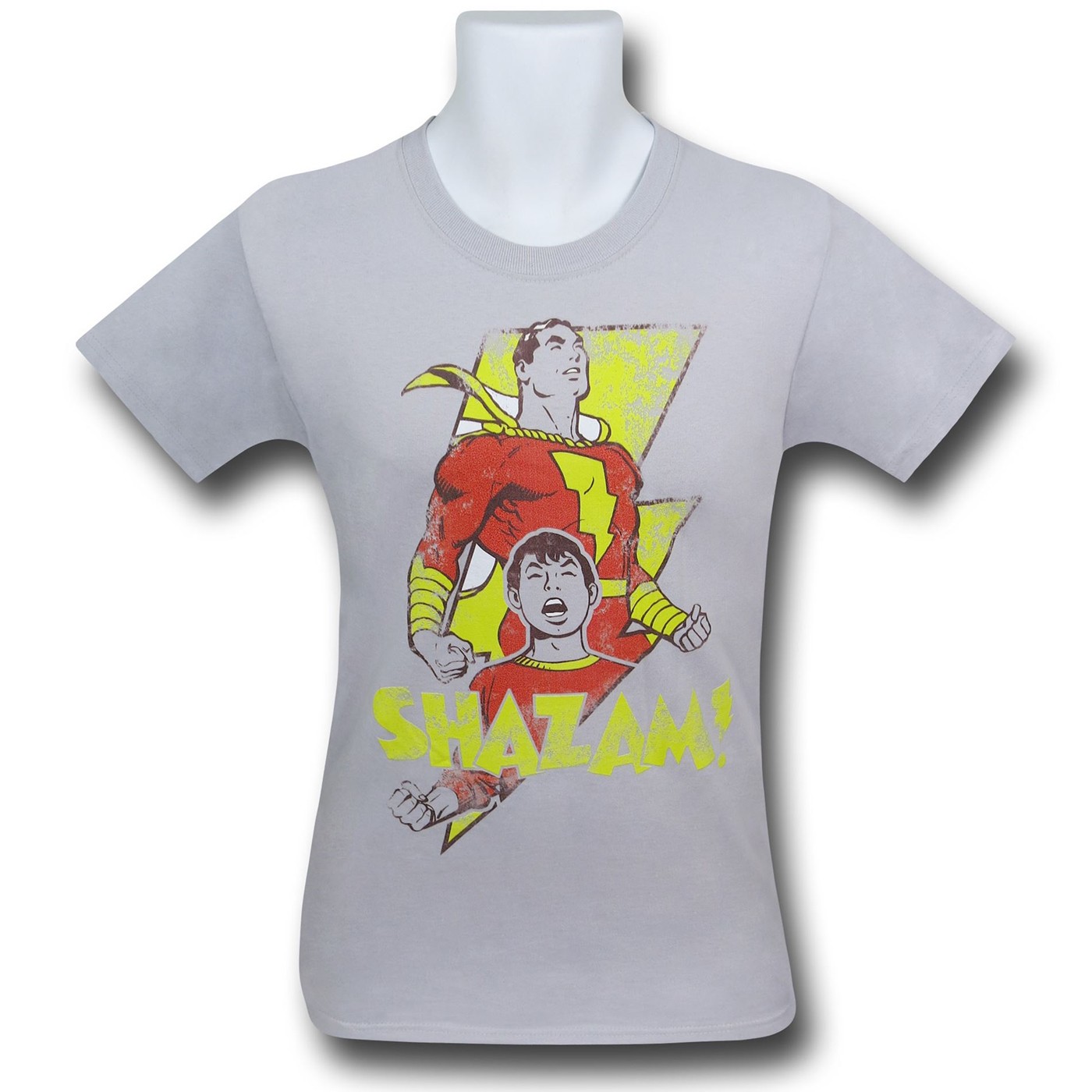 Shazam Transformation T-Shirt, Grey
