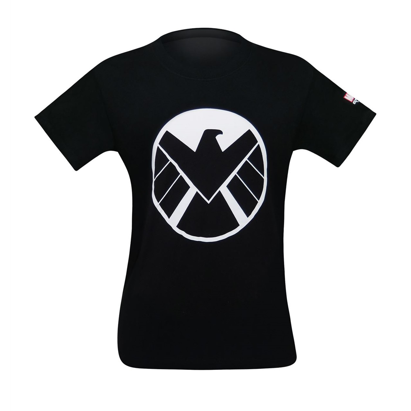 SHIELD Inverted Symbol Marvel Now Men's T-Shirt, Black
