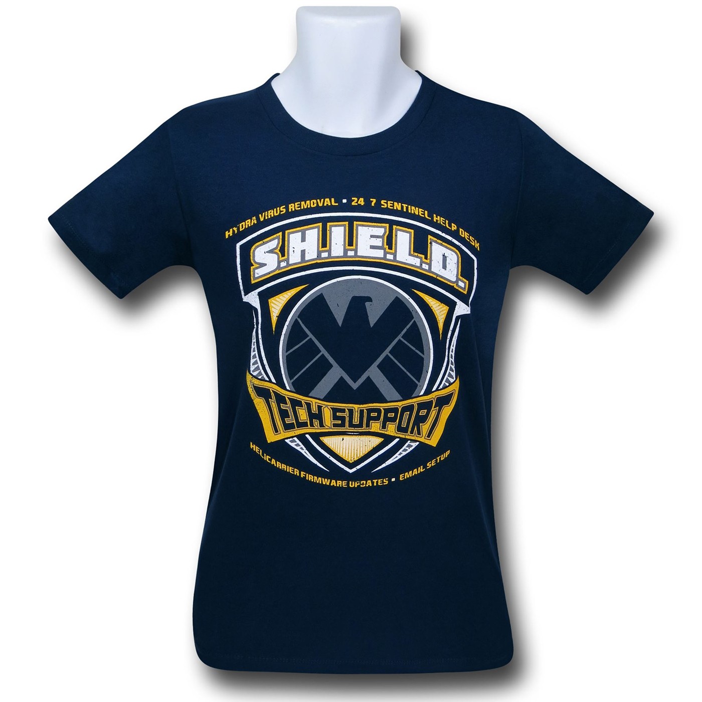 SHIELD Tech Support 30 Single T-Shirt, Blue