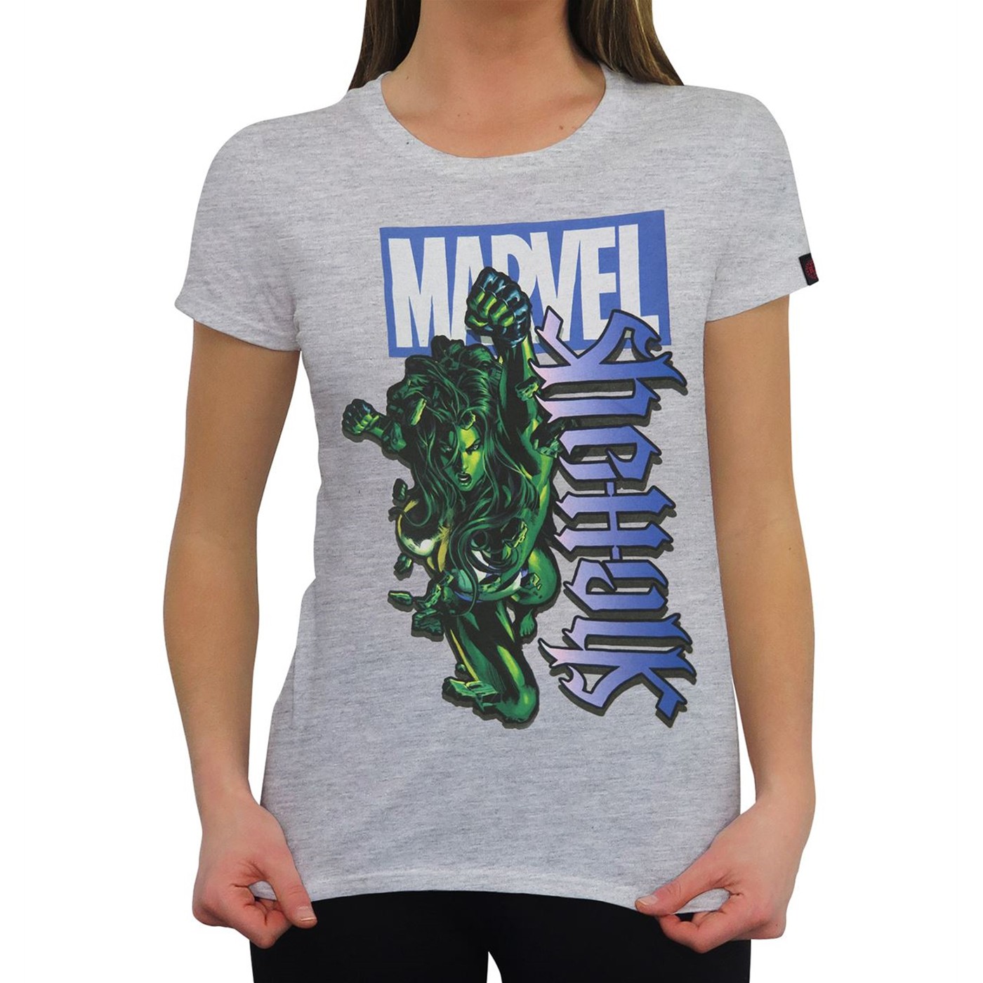 She-Hulk Smash Ambigram Women's T-Shirt, Grey