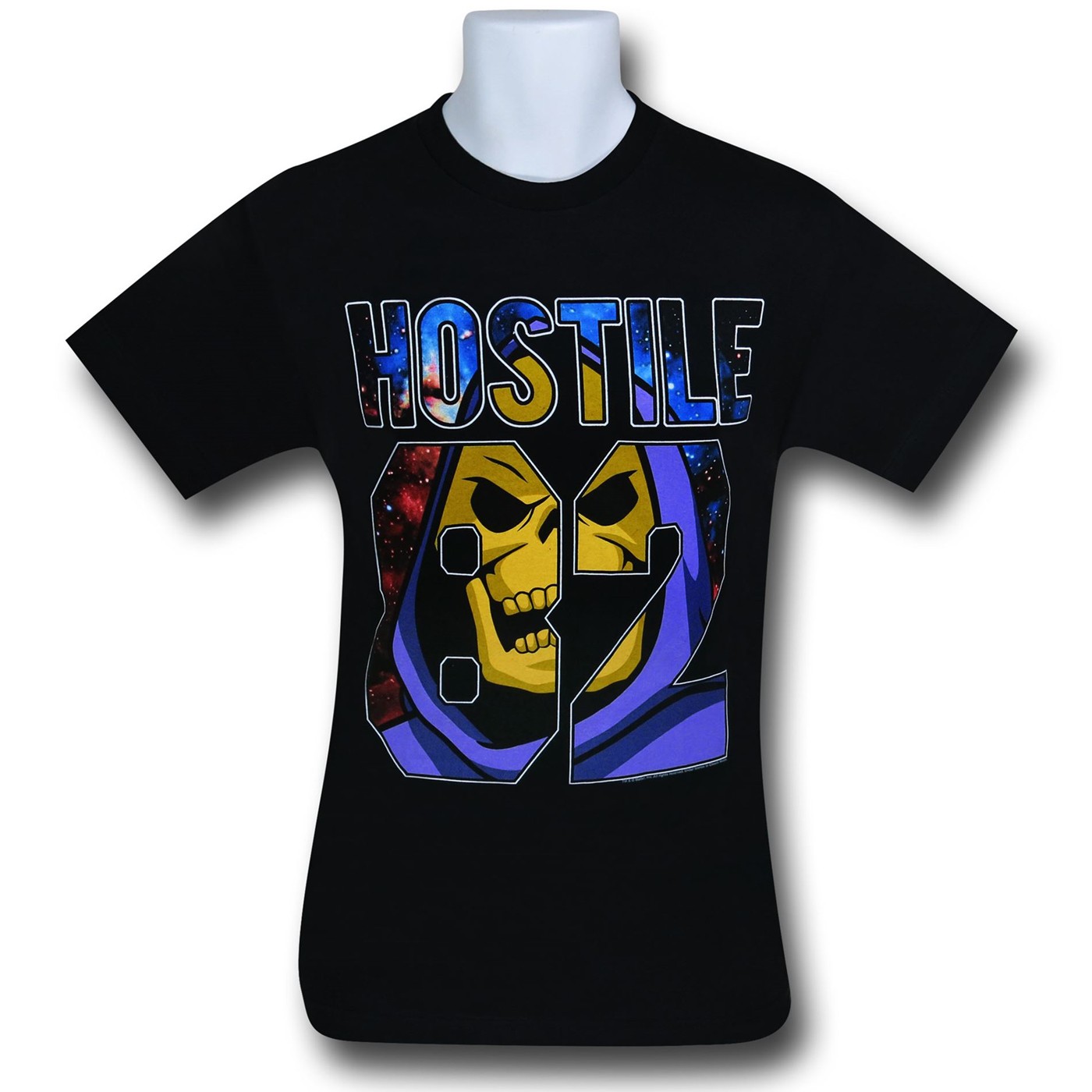 Skeletor Hostile '82 30 Single T-Shirt, Black