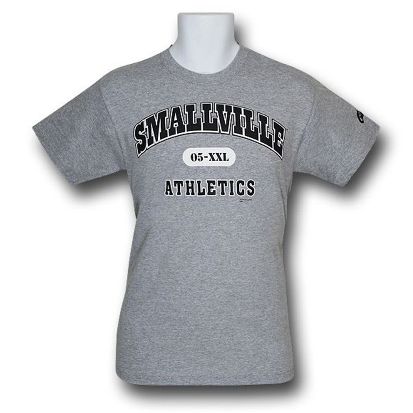 Superman Smallville Athletics T-Shirt, Grey