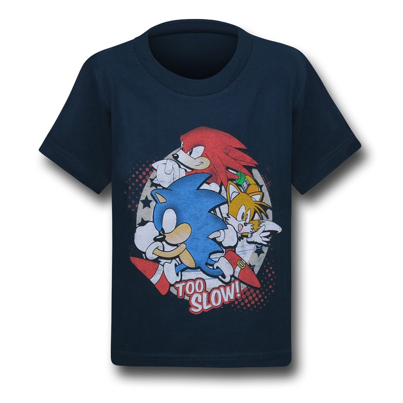 Sonic The Hedgehog Too Slow Kids T-Shirt