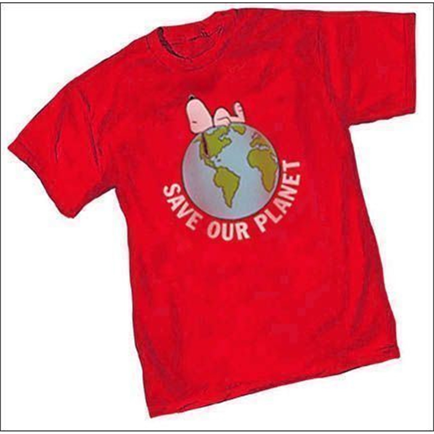 Snoopy T-Shirt Save Our Planet