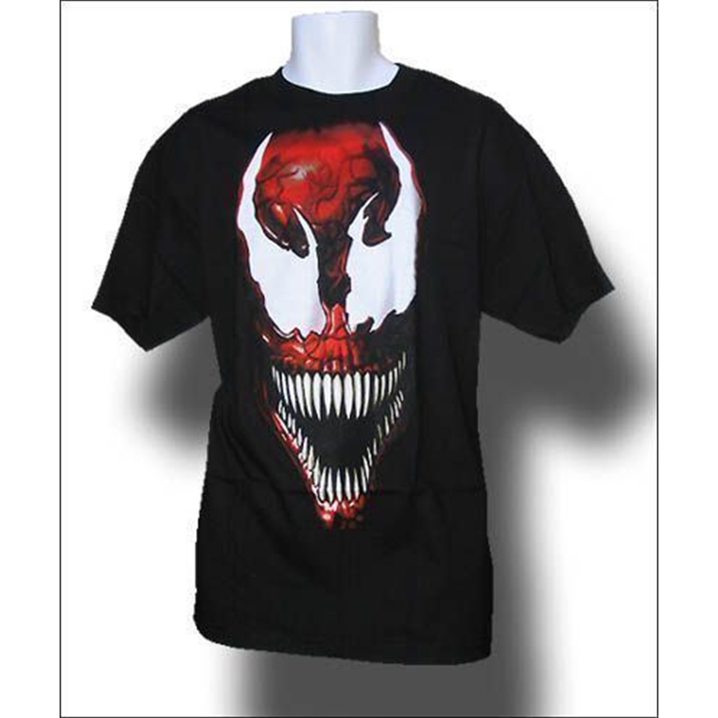 Carnage Face T-Shirt, Black