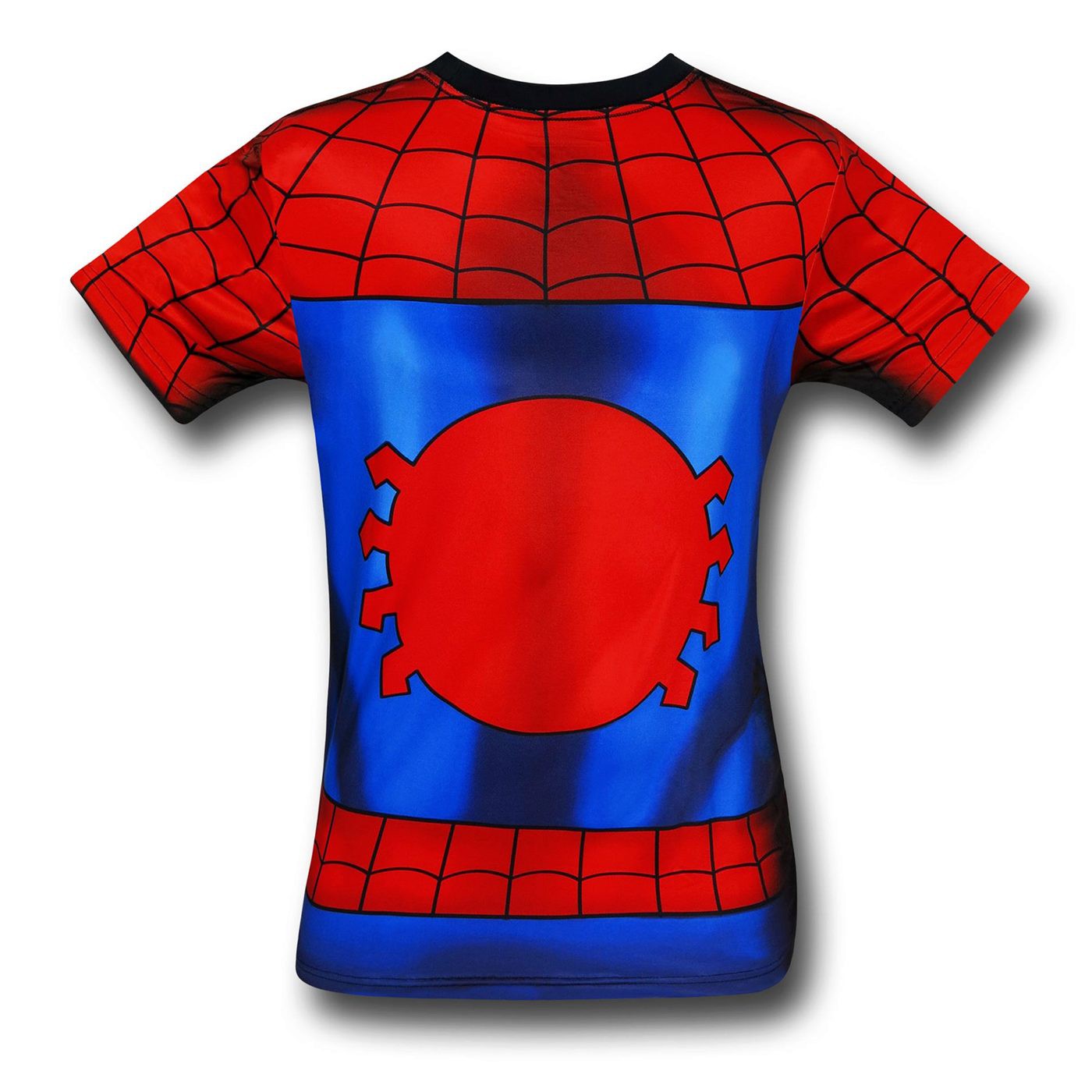 Spiderman Sublimated Costume Fitness T Shirt