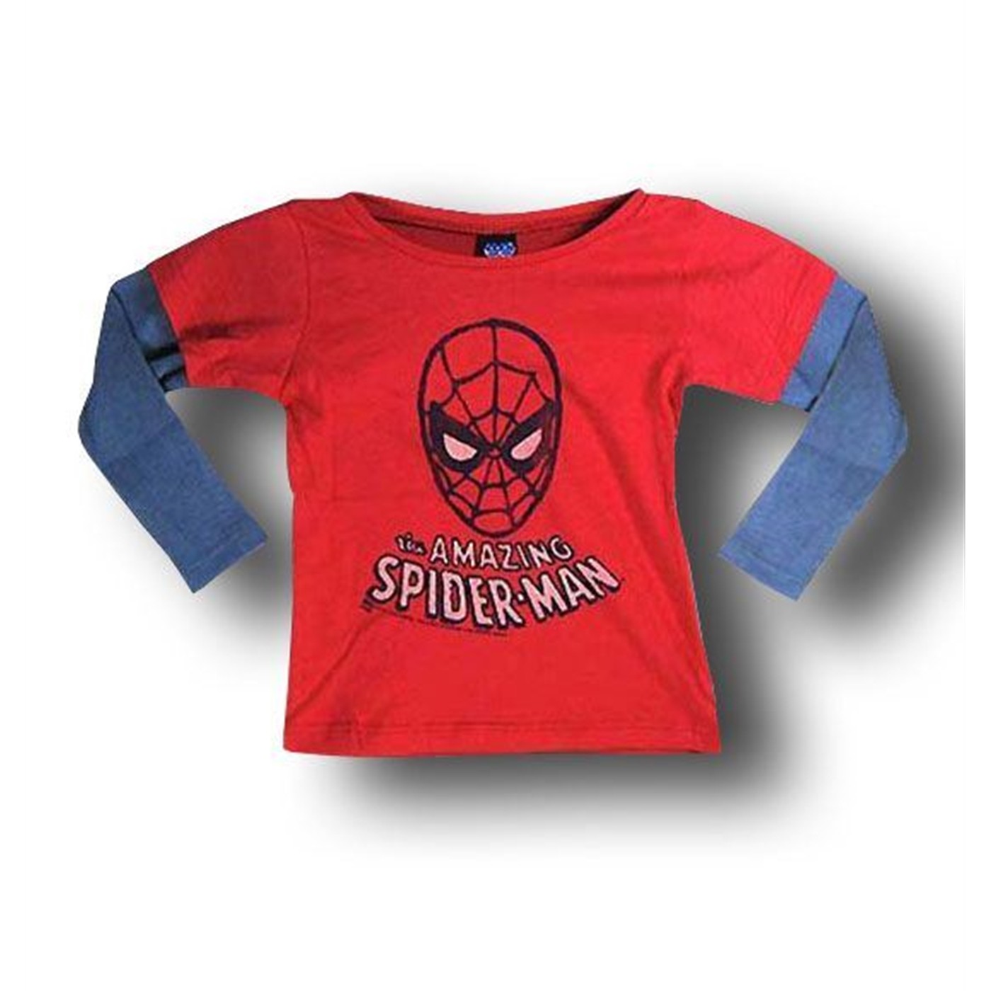 Spiderman Kids/ Infants Double Shirt by Junkfood, Red