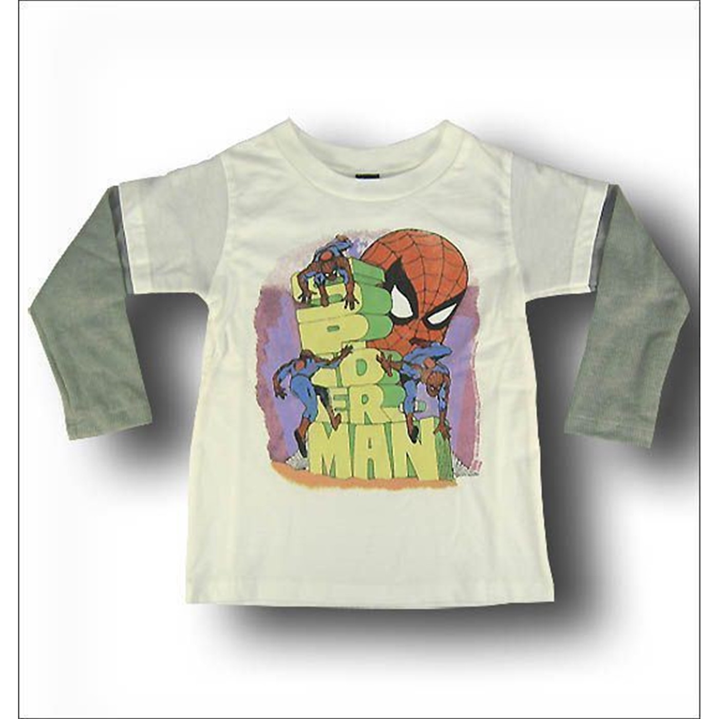 Spiderman Infant Sugar Steel T-Shirt by Junk Food, White