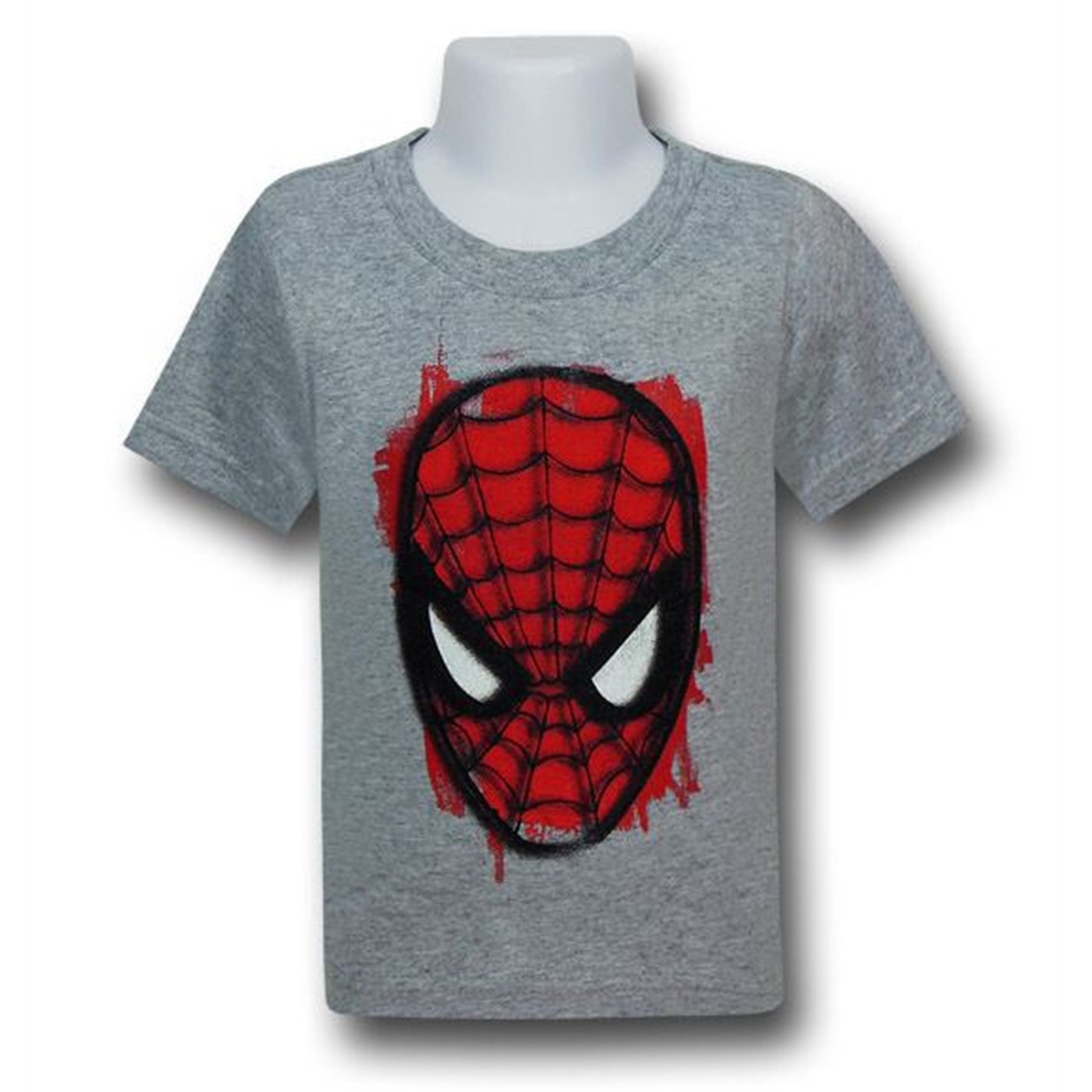 Spiderman Mask Grey Infant T-Shirt, Grey