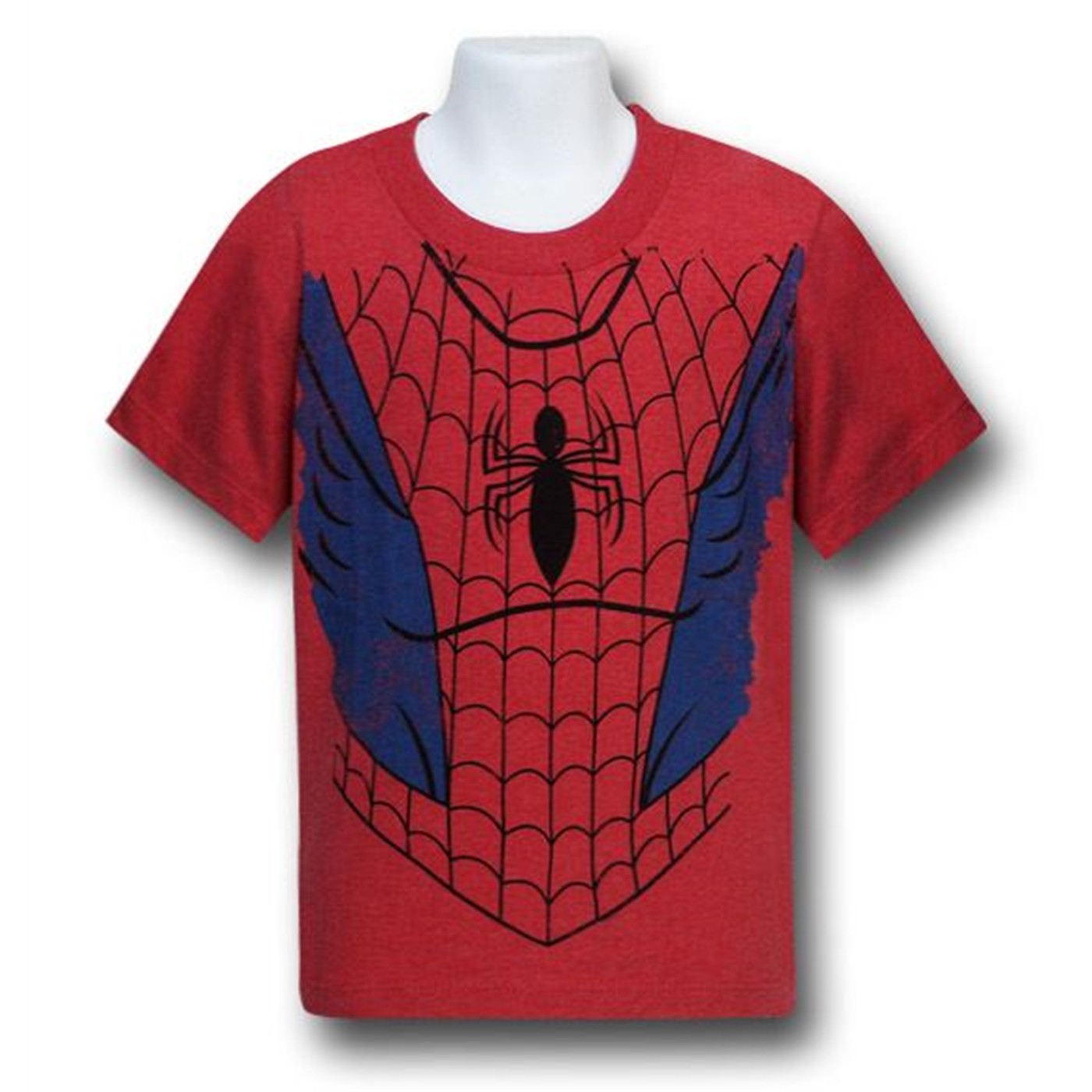 Spiderman Kids Classic Costume T-Shirt, Red