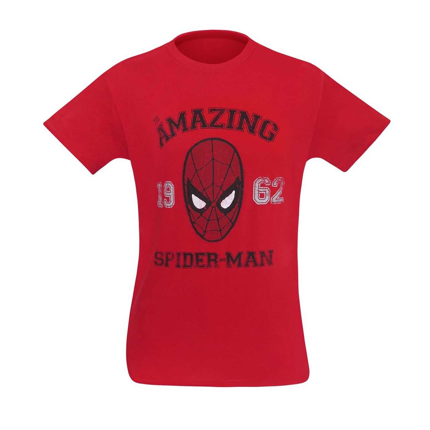 Amazing Spider-Man 1962 Distressed Men's T-Shirt, Red