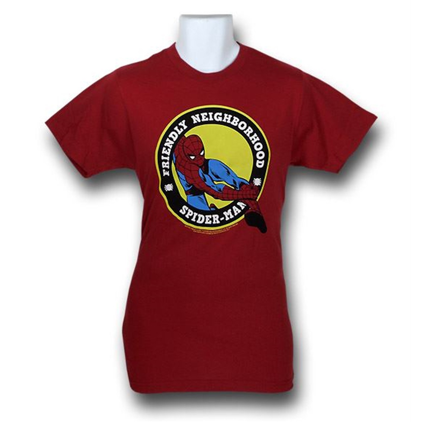 Spider-Man Friendly Neighbor (30 Single) T-Shirt, Red