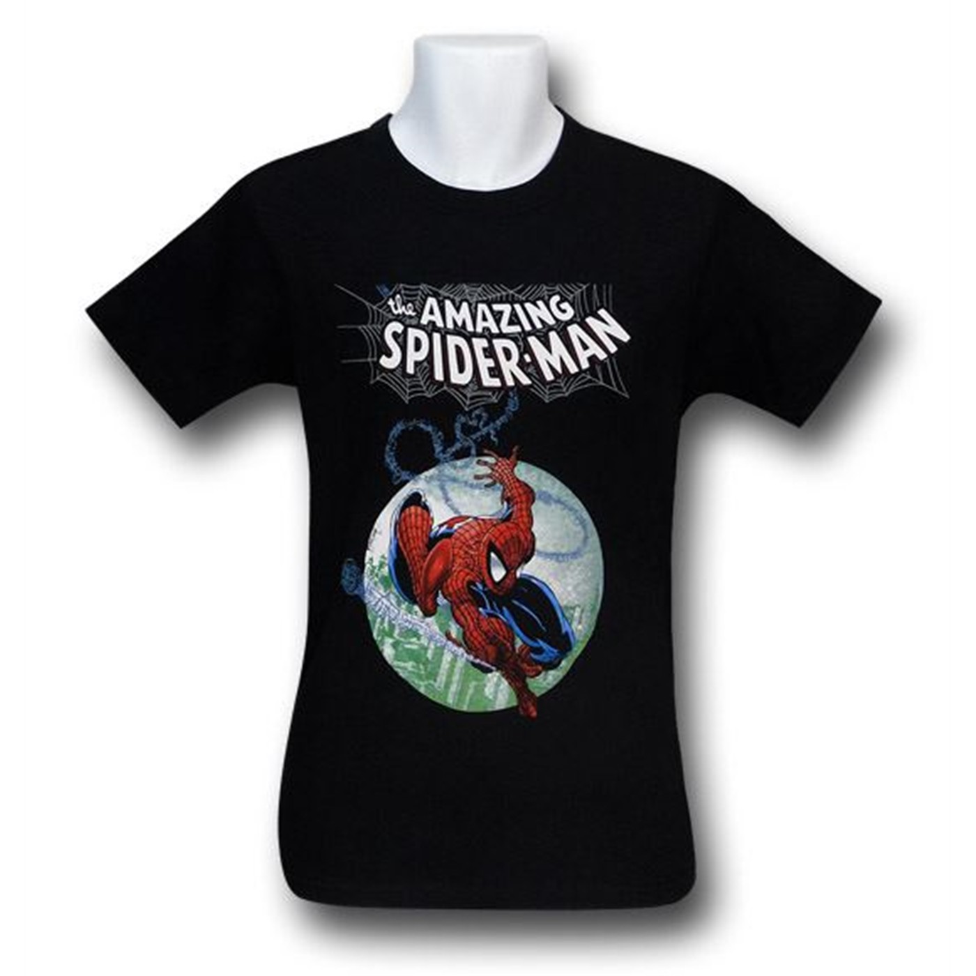 Spiderman McFarlane Swing T-Shirt, Black