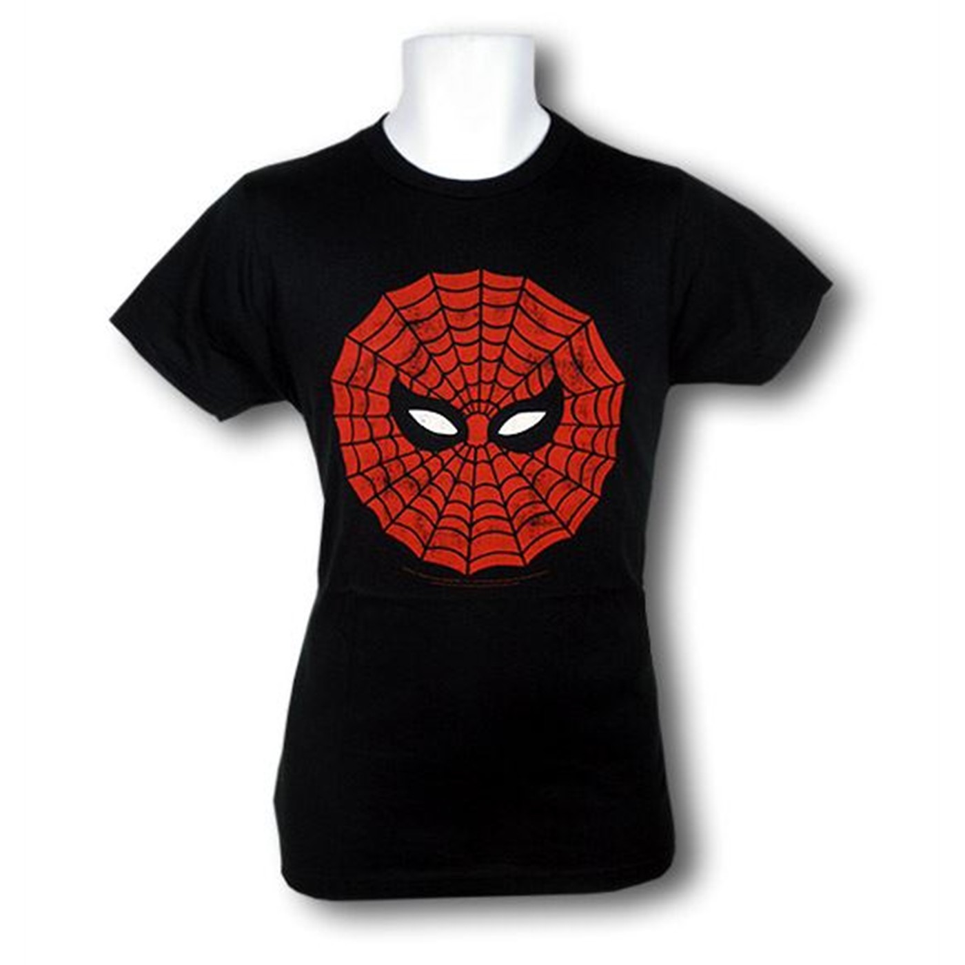 Spider-Man Web Head (30 Single) T-Shirt, Black