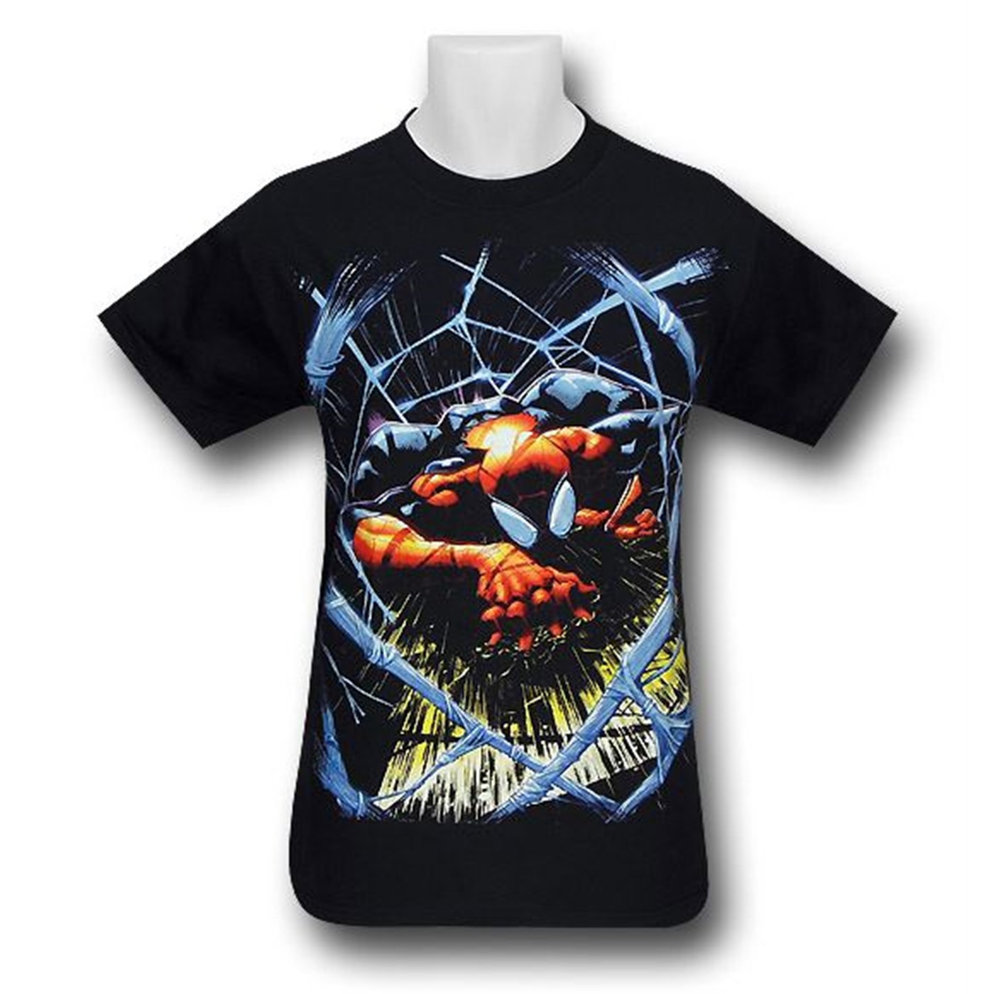 Superior Spiderman #1 Cover on Black T-Shirt, Black