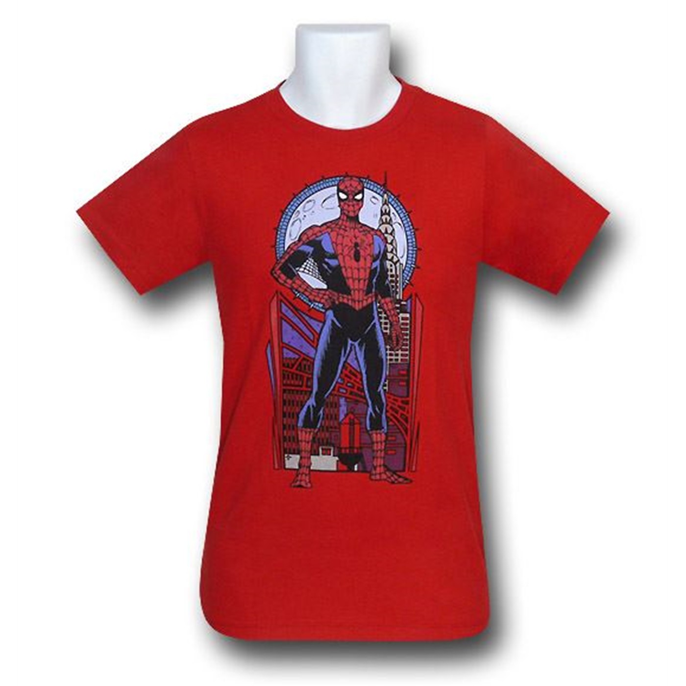 Spiderman Nouveau 30 Single T-Shirt, Red