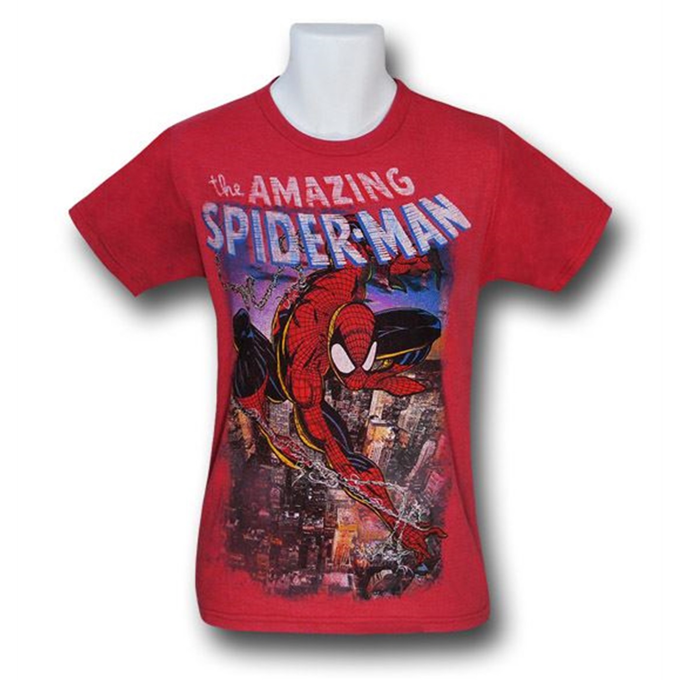 Spiderman Red Erik Larsen 30 Single T-Shirt, Red