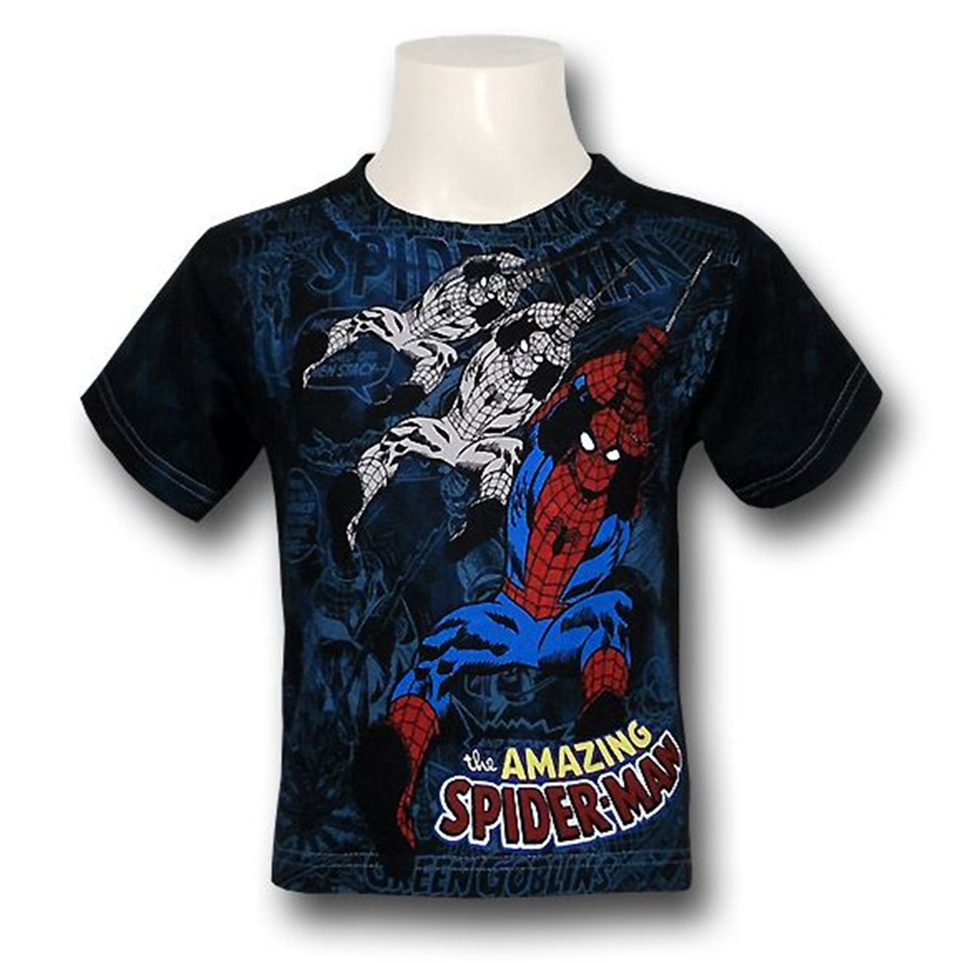 Spiderman Juvenile Repeat Swinger T-Shirt, Multi-Color