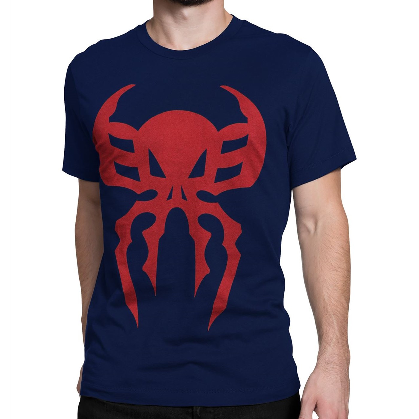 Spider-Man 2099 Symbol Men's T-Shirt, Blue