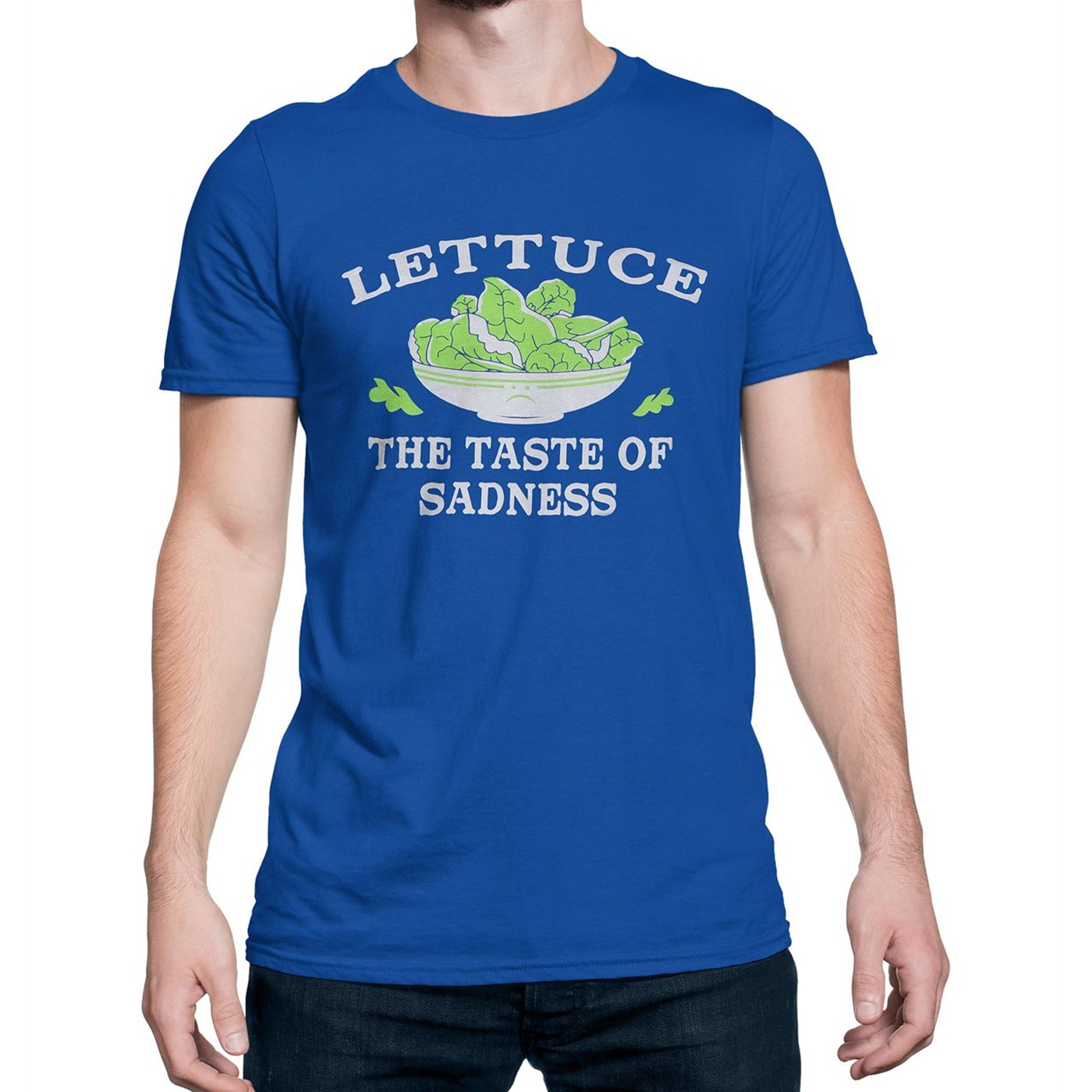 Lettuce The Taste of Sadness Men's T-Shirt, Blue