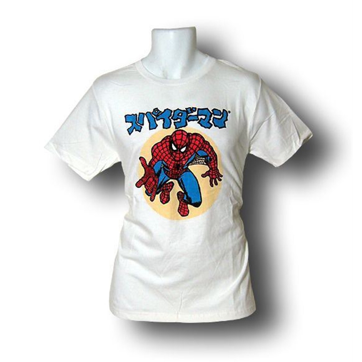 Spiderman Japanese for Spiderman T-Shirt, White