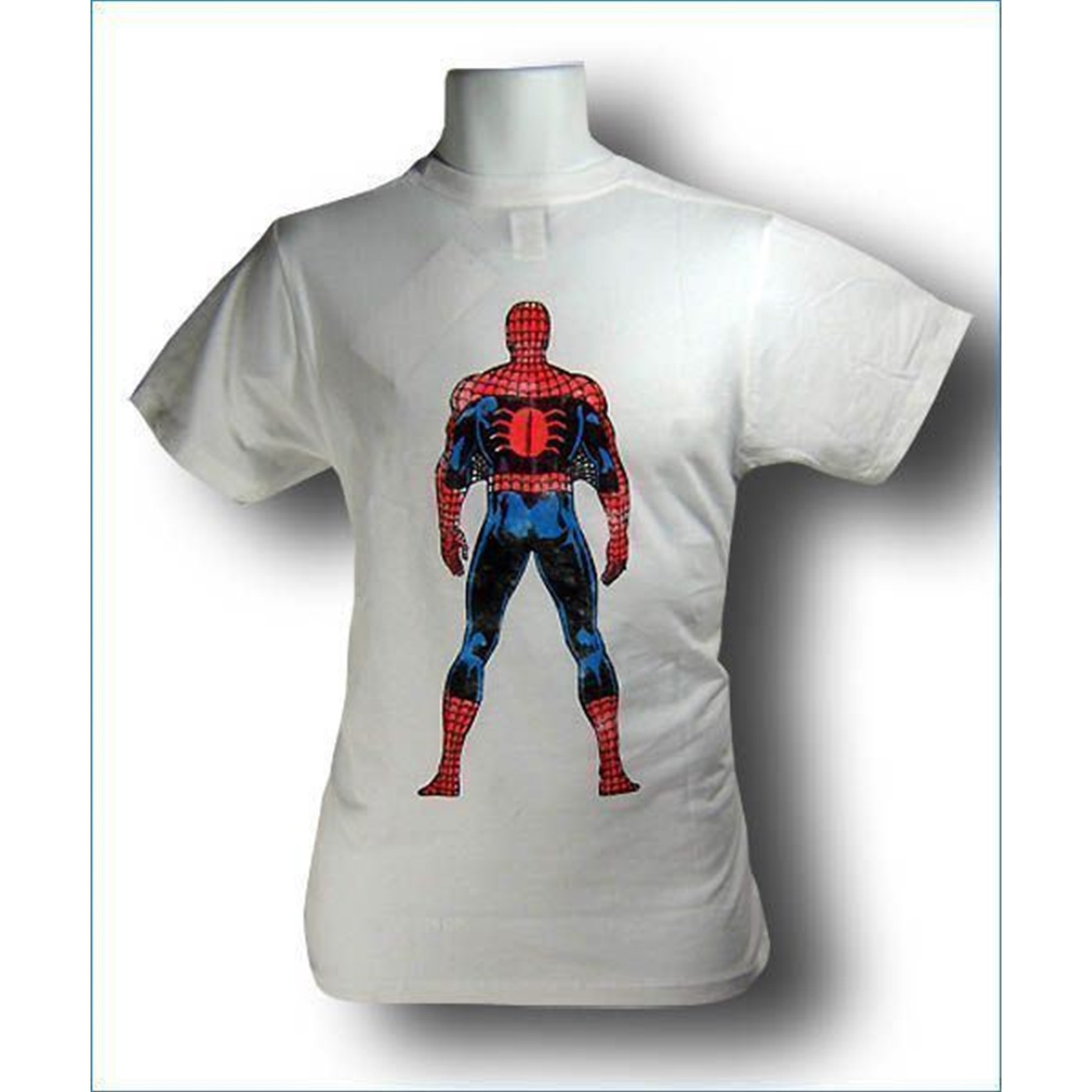 Spiderman Classic Standing T-Shirt, White
