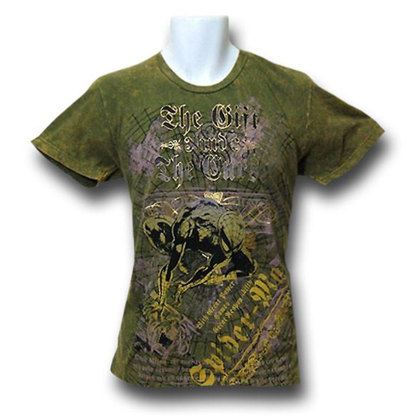Spiderman The Gift Untamed T-Shirt, Green