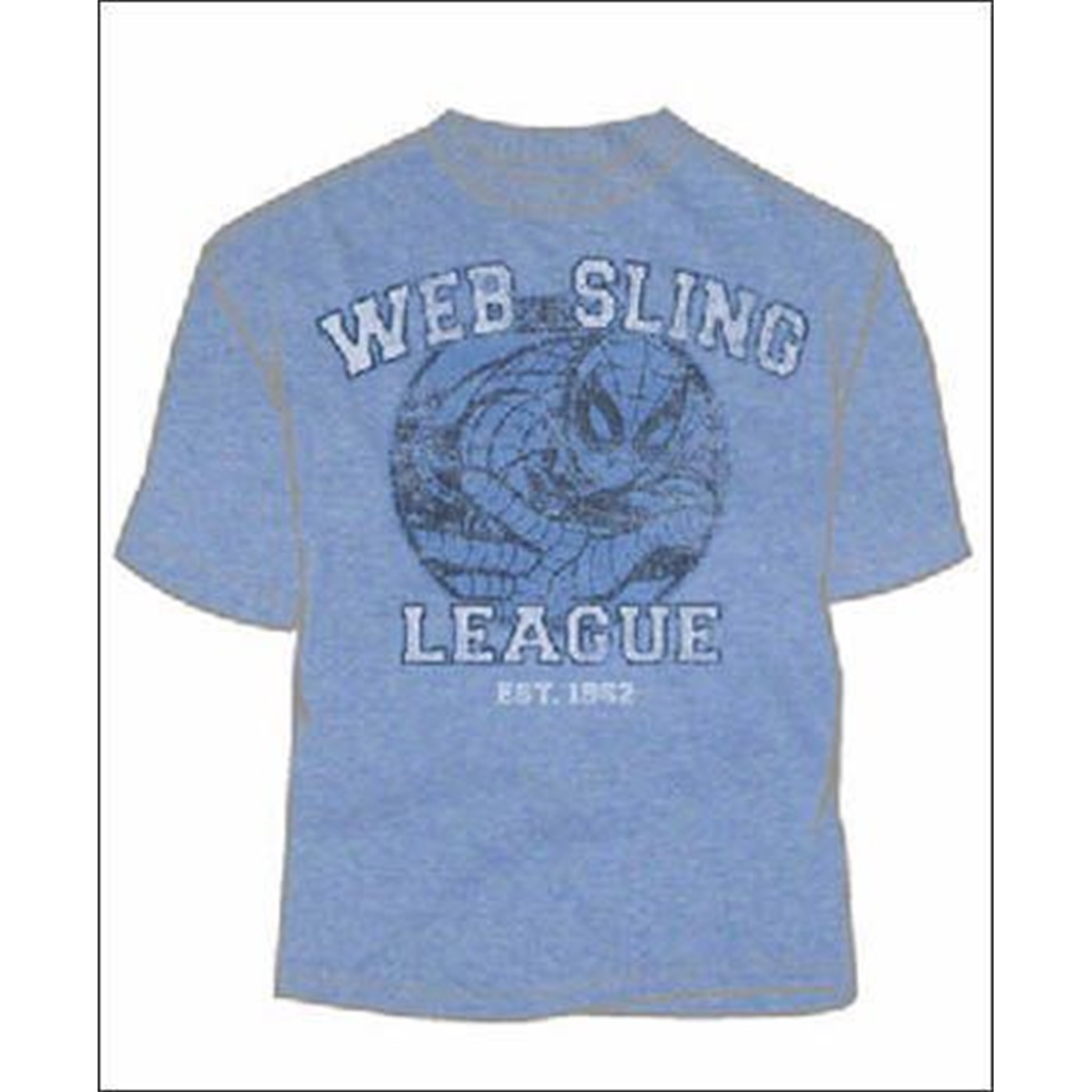 Spiderman Web Sling League T-shirt, Blue