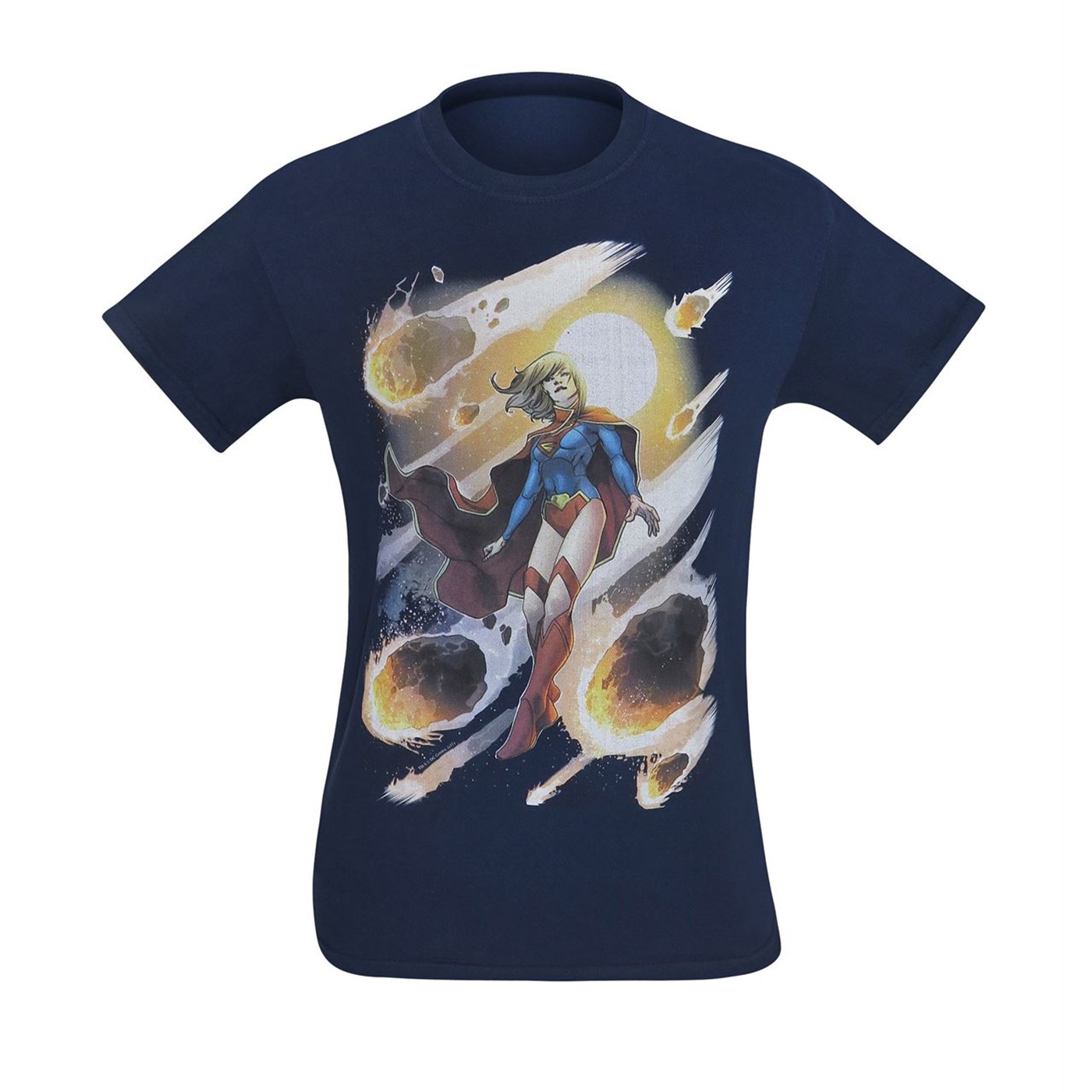 Supergirl Last Daughter of Krypton # 1 Men's T-Shirt, Blue