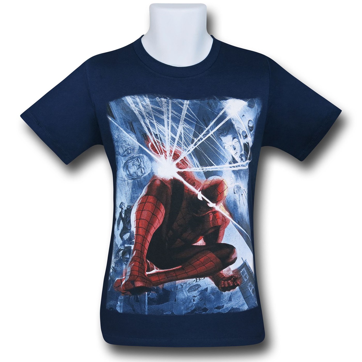 Spiderman 75th Anniversary Limited Edition T-Shirt, Blue
