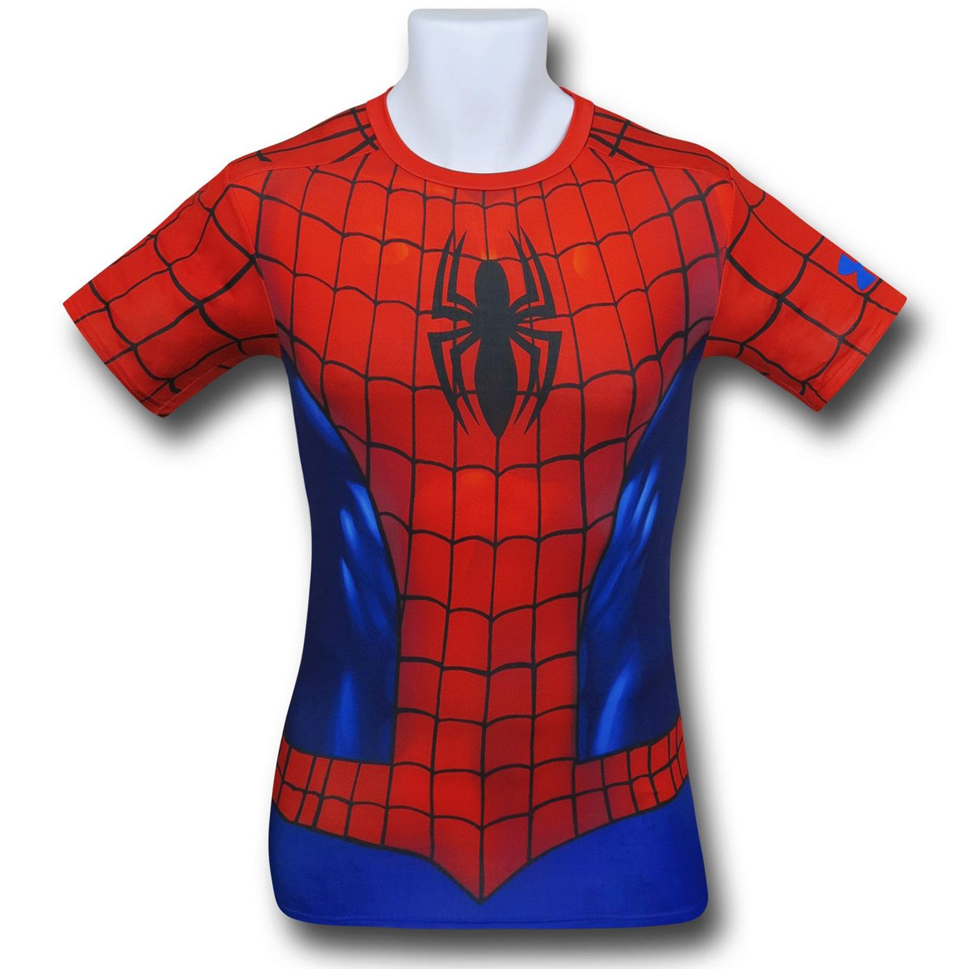 Spiderman Costume Under Armour Compression T-Shirt, Red
