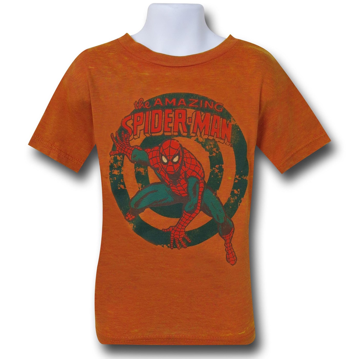 Spiderman Bullseye Kids T-Shirt, Orange