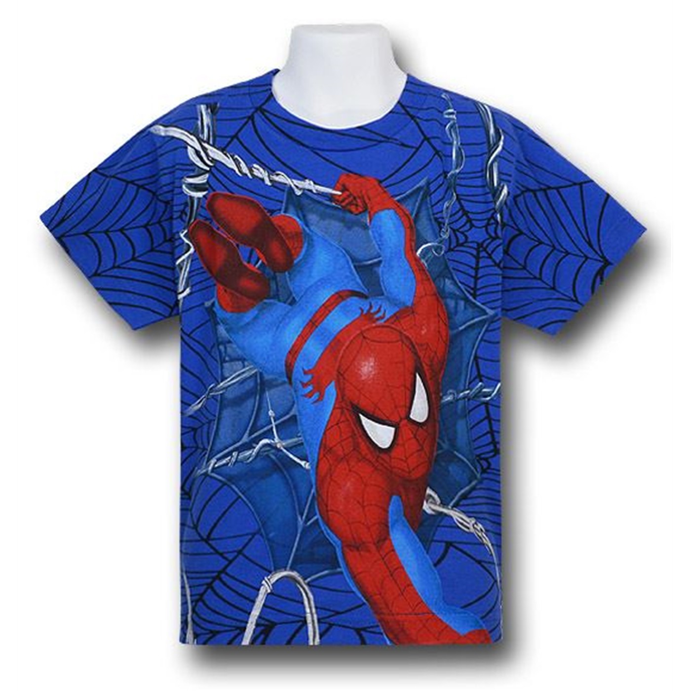Spiderman Amazing Hero Kids T-Shirt, Blue
