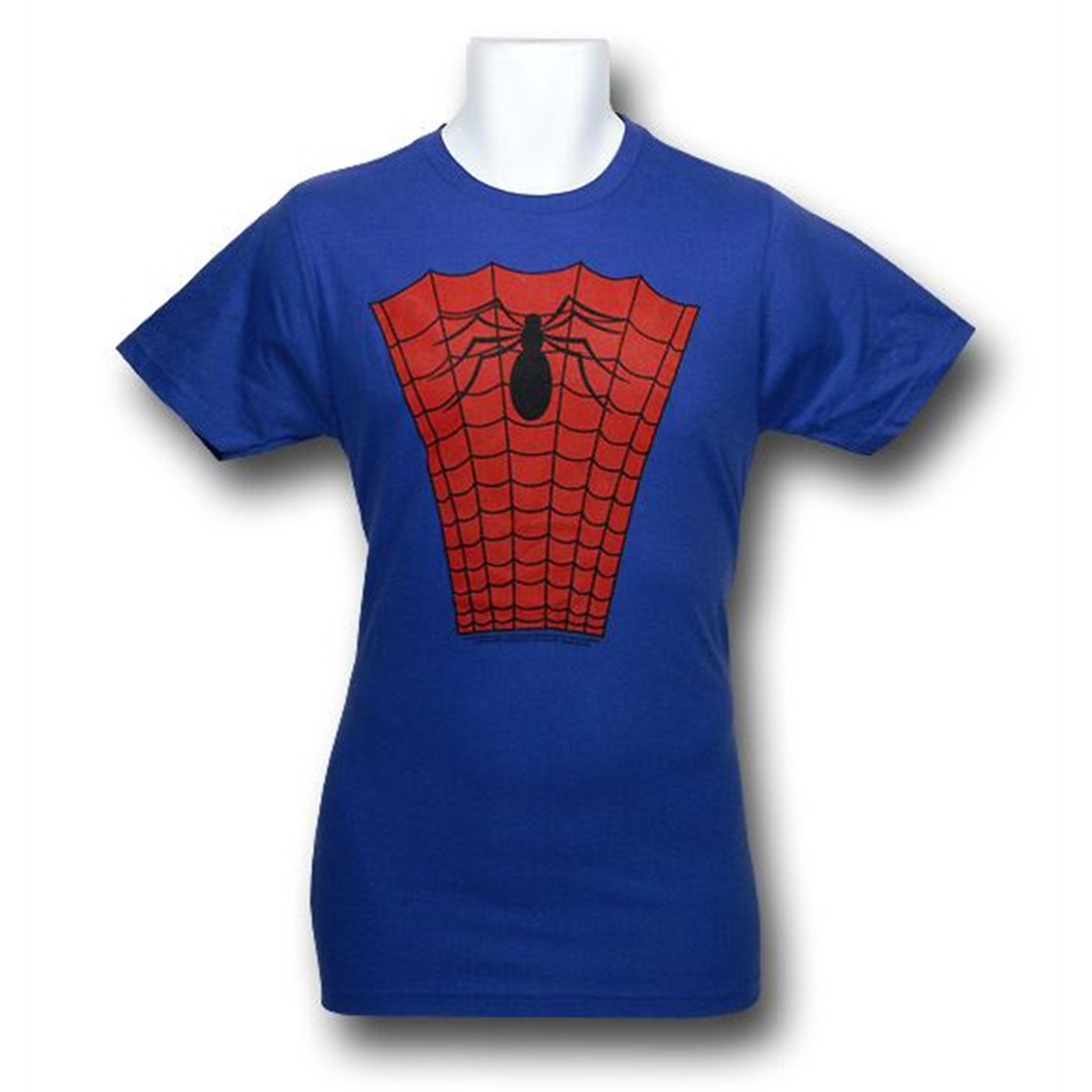 Spiderman Logo Costume 30 Single T-Shirt, Blue