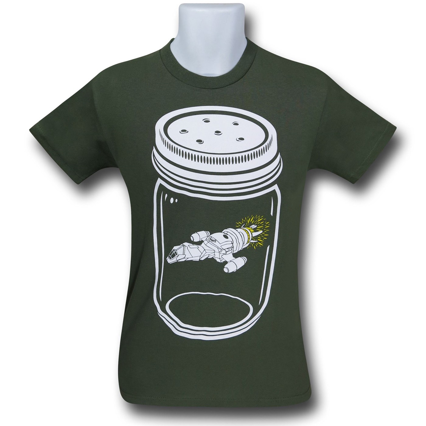 Serenity in a Jar Green Firefly T-Shirt, Green