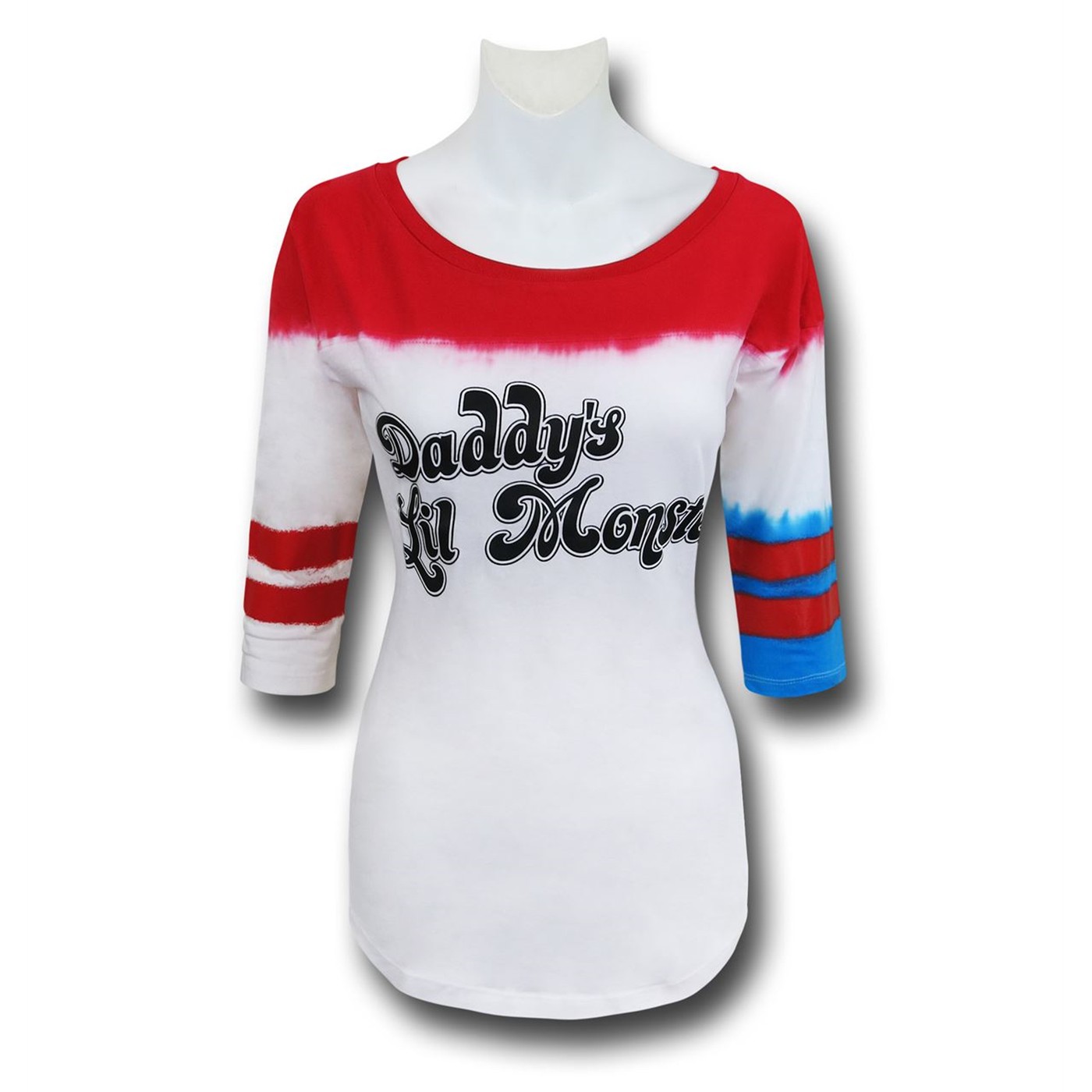 Suicide Squad Harley Quinn Lil Monster Women's T-Shirt, White