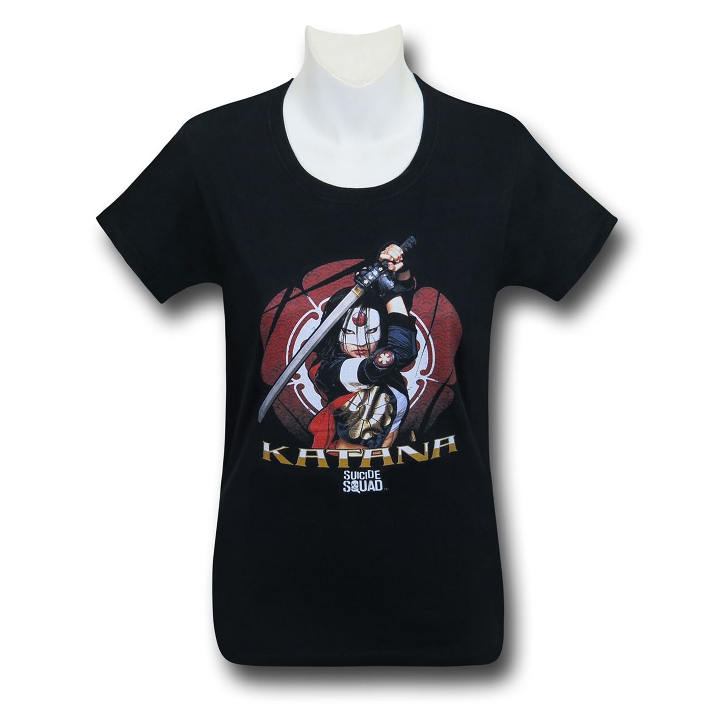 Suicide Squad Katana Women's T-Shirt, Black
