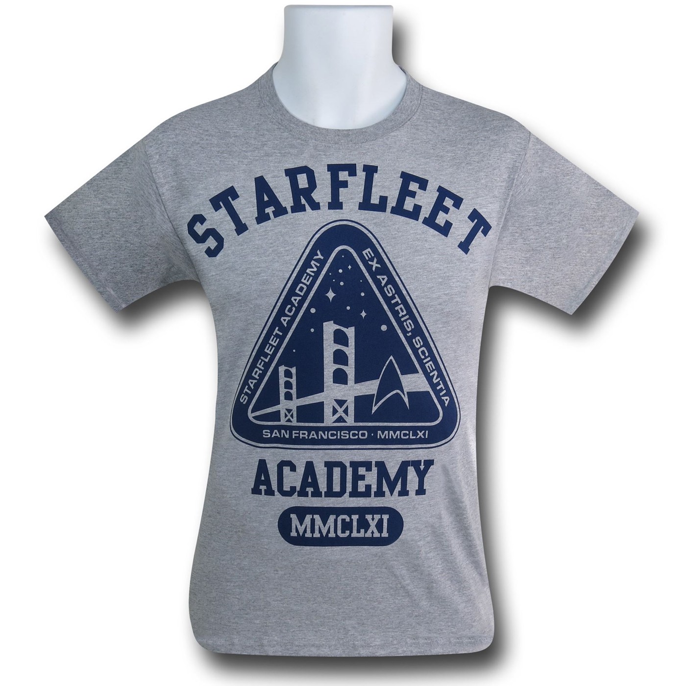 Star Trek Starfleet Academy San Francisco 30 Single T-Shirt, Grey
