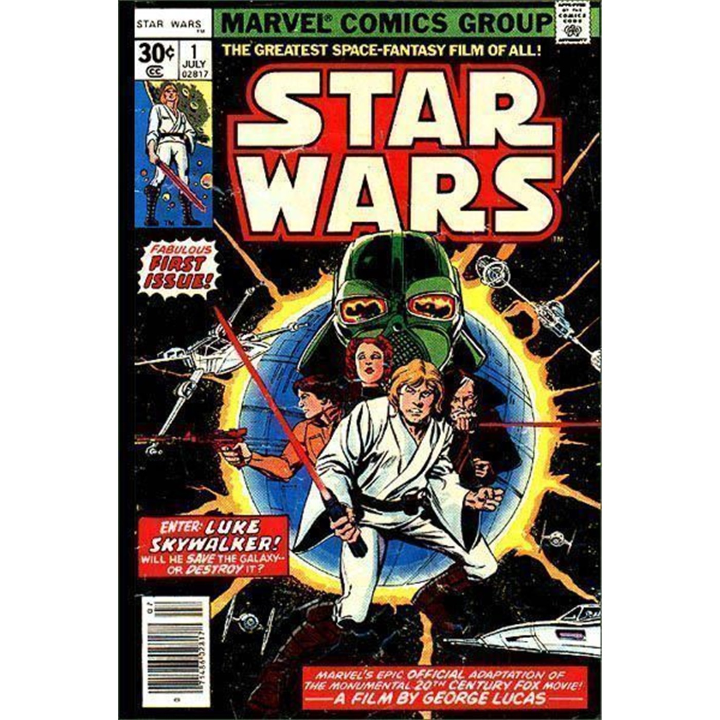 Star Wars Comic Cover #1 T-shirt