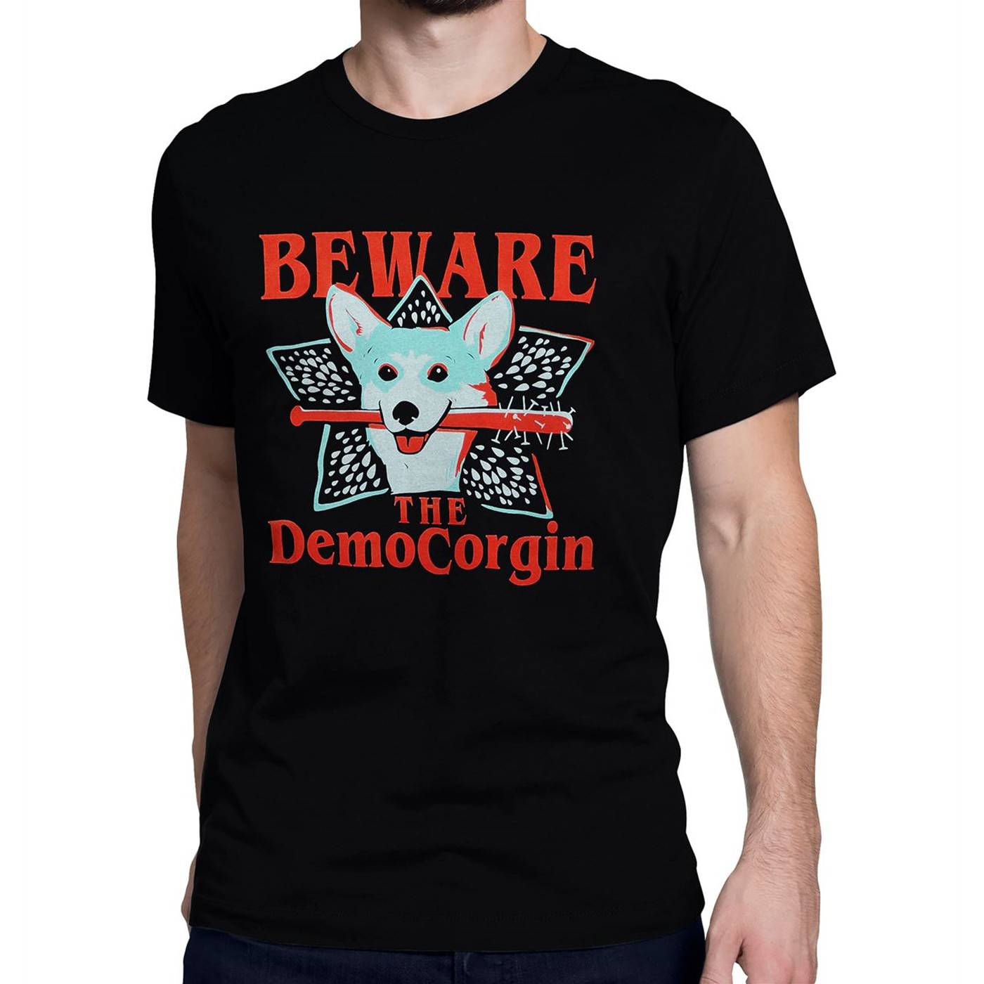 Beware the Democorgin Men's T-Shirt, Black
