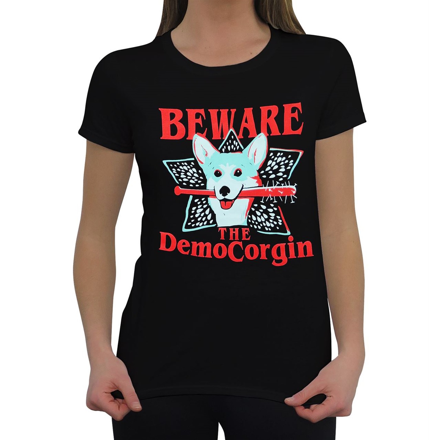 Beware the Democorgin Women's T-Shirt, Black