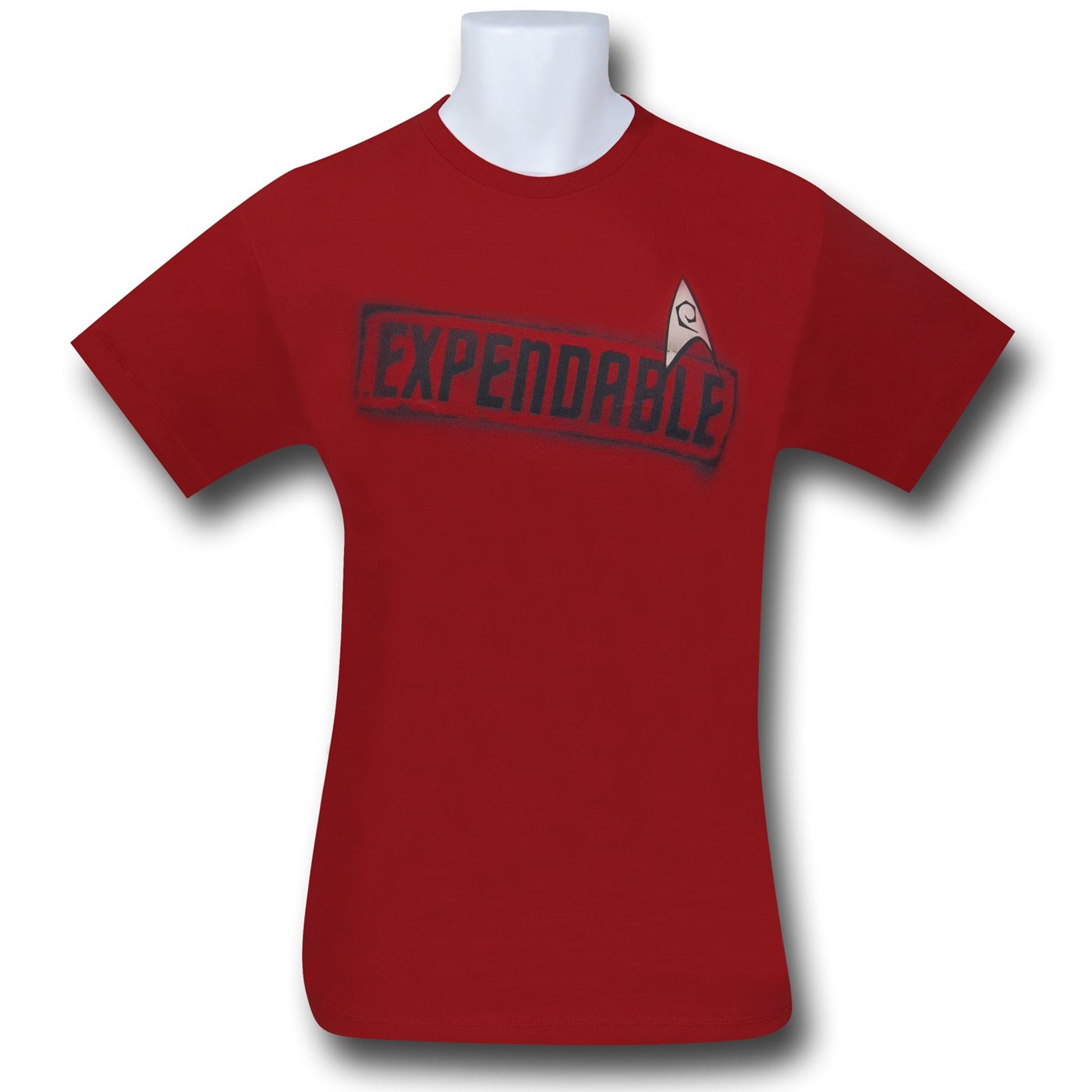 Star Trek Expendable T-Shirt, Red