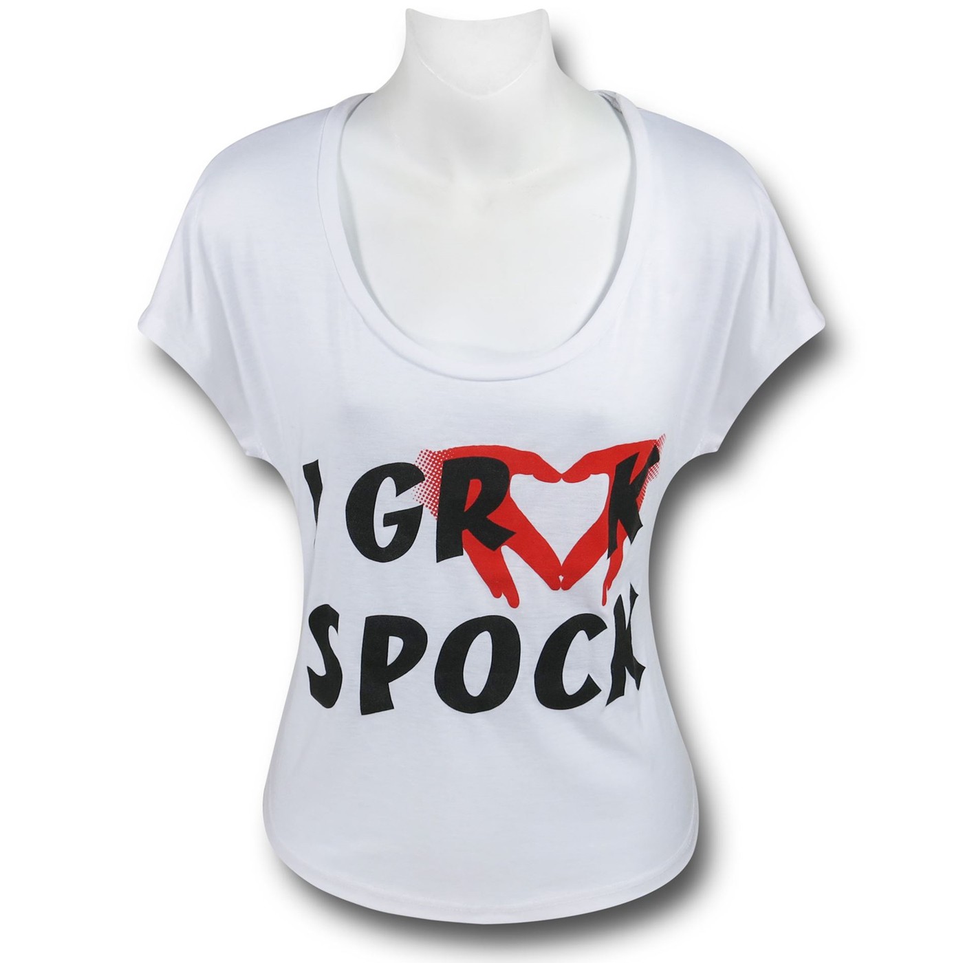 Star Trek Grock Spock Women's T-Shirt, White