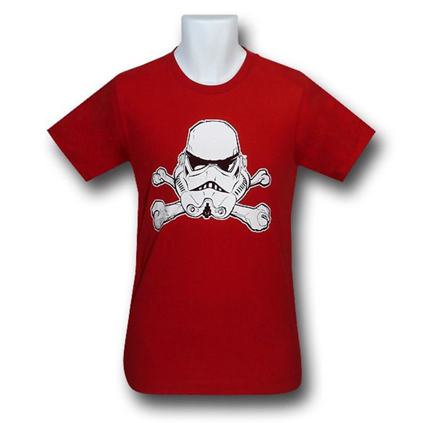 Stormtroopers Crossbones 30 Single T-Shirt, Red