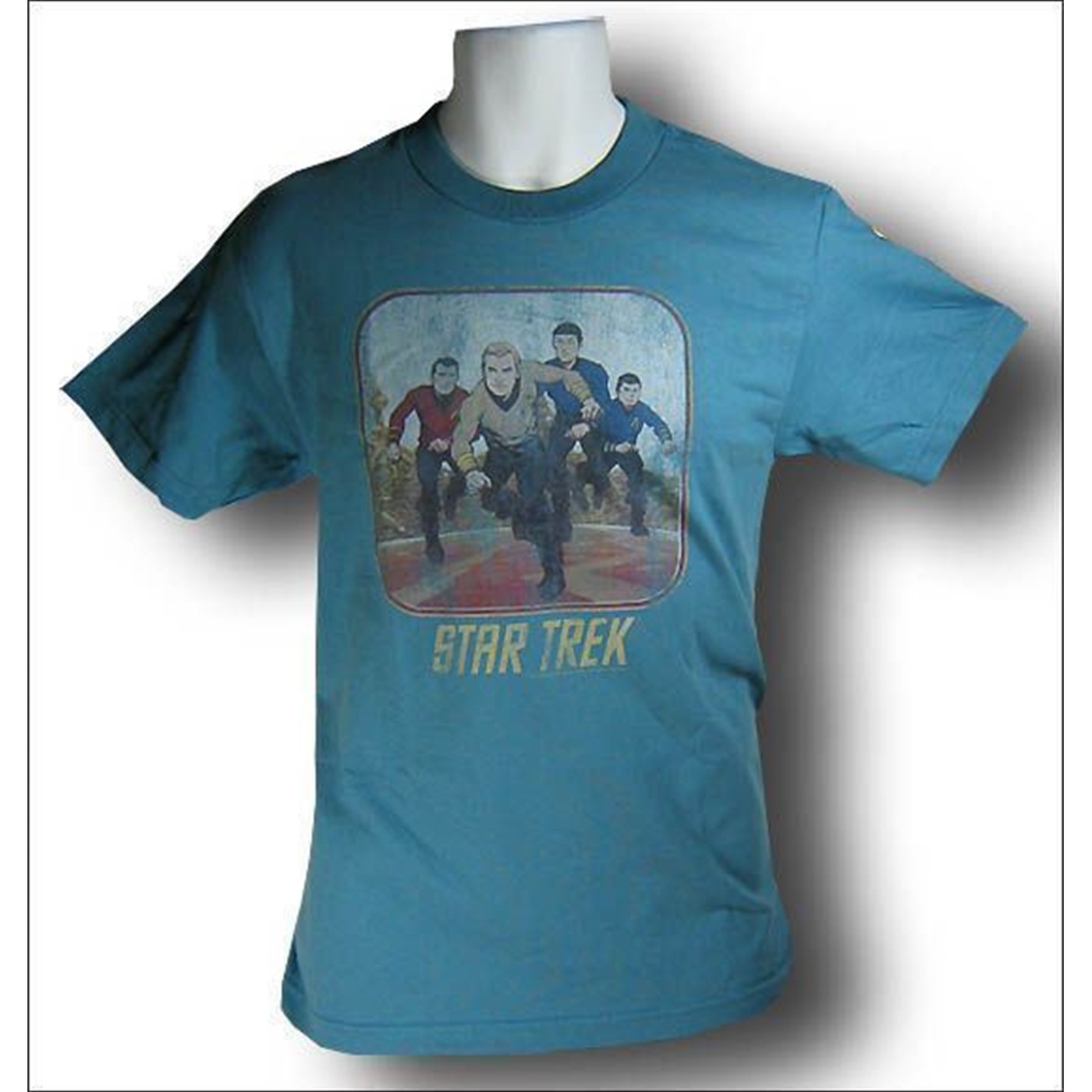 Star Trek Animation T-Shirt, Blue
