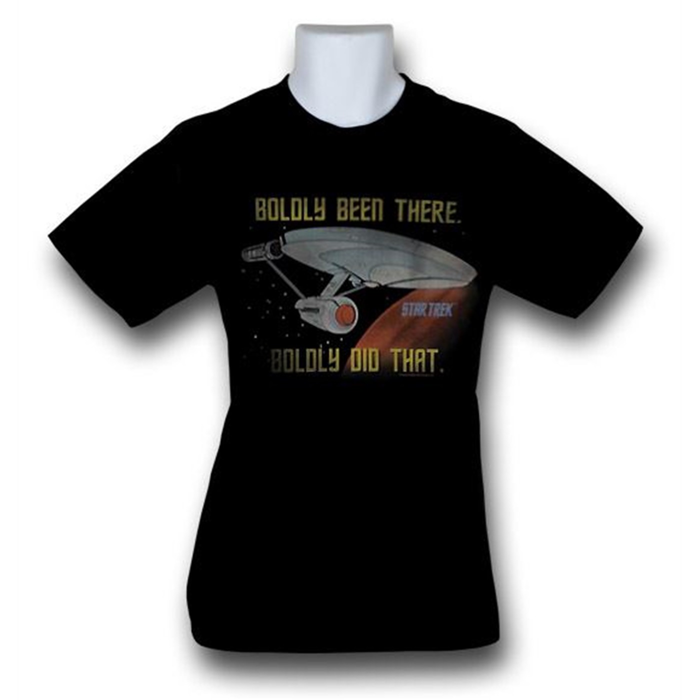 Star Trek Boldly Did That T-Shirt, Black