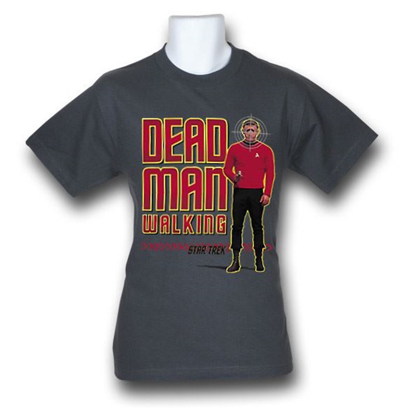 Star Trek Dead Man Walking T-Shirt, Grey