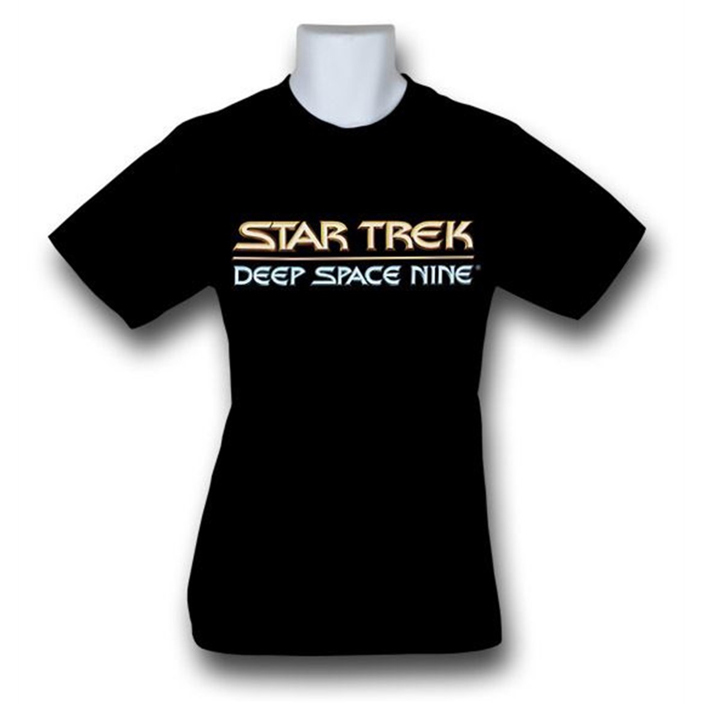 Star Trek Deep Space Nine Logo T-Shirt, Black