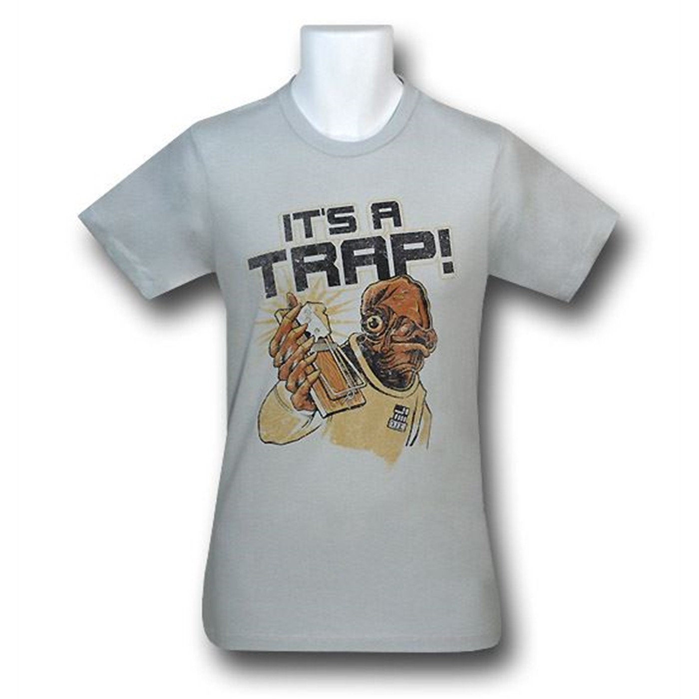 Star Wars It's A Trap 30 Single T-Shirt, Grey